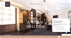 Desktop Screenshot of carlahotel.com